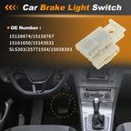 Brake Light Switch for Chevy Silverado 3500 (2001–2006) 15128874