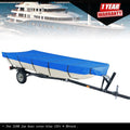 Jon Boat Cover 12ft L Beam Width Up to 56 inch 210D Blue (Fits Various Models)