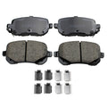 Set of 4 Akebono ProACT Rear Ceramic Brake Pads for Town & Country (2008–2016)