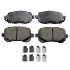 Set of 4 Akebono ProACT Rear Ceramic Brake Pads for Town & Country (2008–2016)