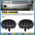 Pair Fog Light Cover Grille Bezel LH & RH for Toyota Highlander (2004–2007)