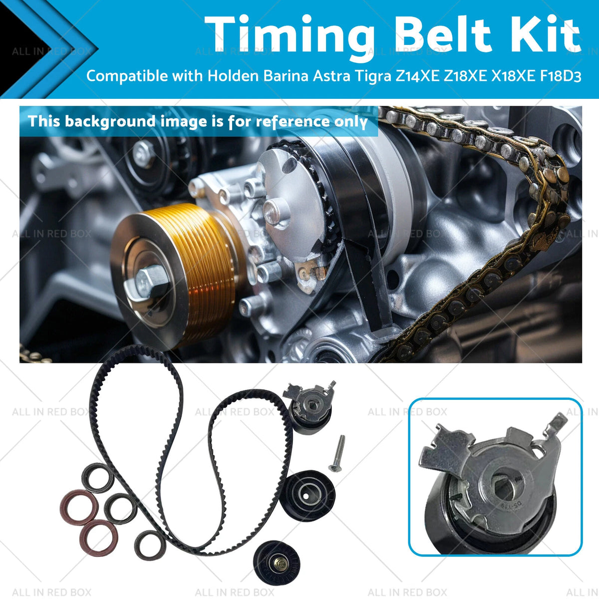 Timing Belt Kit for Holden Barina Astra Tigra (Z14XE, Z18XE, X18XE, F18D3)