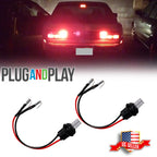 2X Red LED Tail Light Mod Kit for Porsche 944 924 (1982–1991)