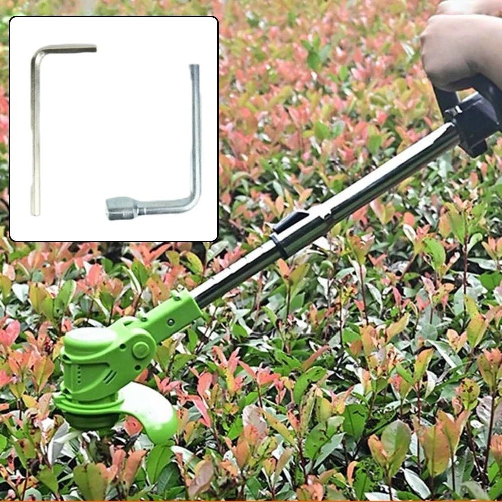Set of 2 Lawn Mower Wrenches for Garden Trimmers and Brush Cutters
