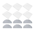 Set of 2 HEPA Filters and Mop Pad for Eufy G50 L60 Robot Vacuum