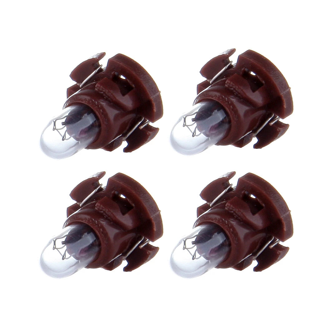 Set of 4 Neo Wedge A/C Climate Light Switch Bulbs for T4/T4.2