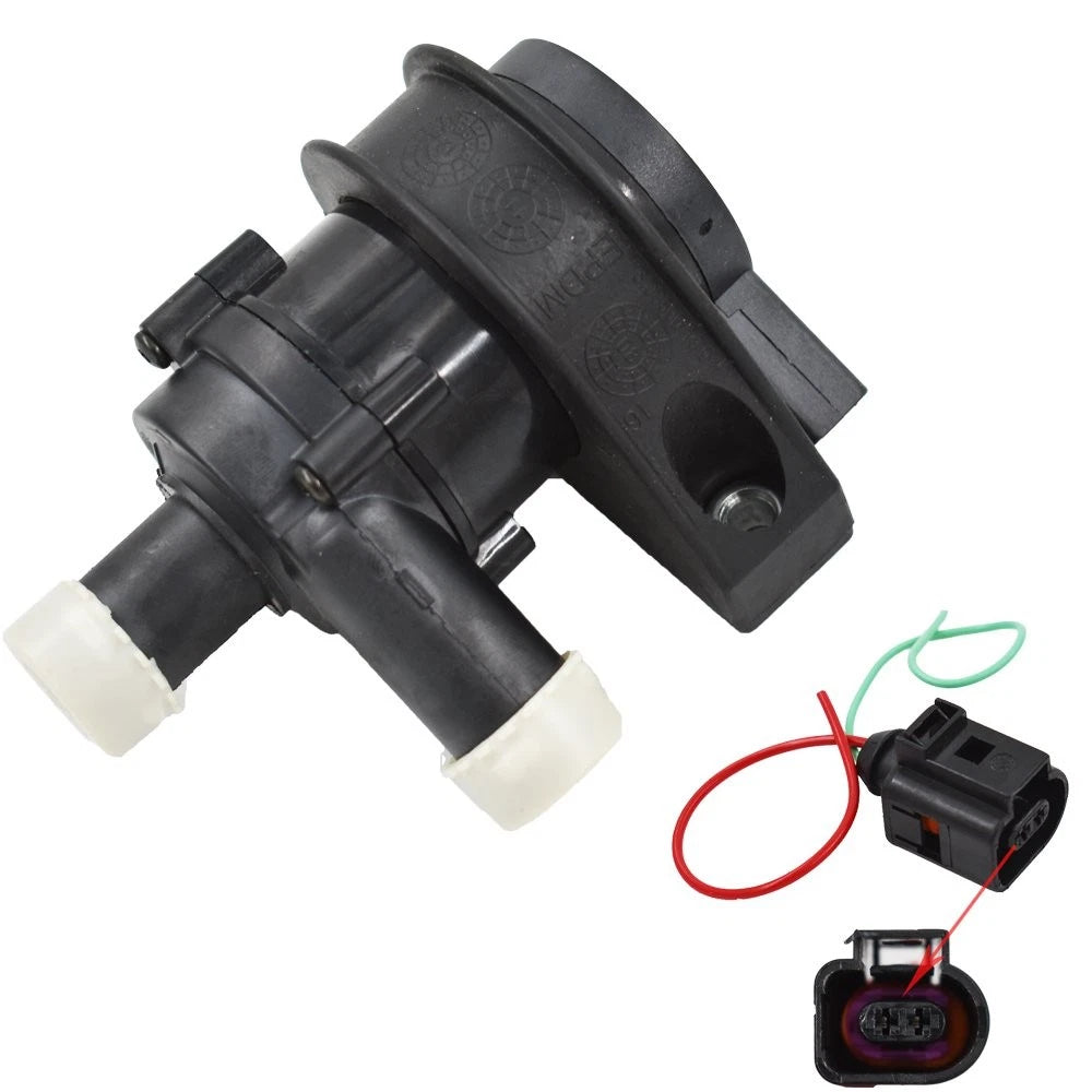 Auxiliary Water Pump & Wire Harness for VW Tiguan Passat Jetta Golf (YYYY–YYYY)