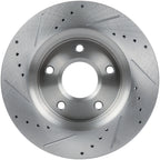 Front Drilled Slotted Brake Rotors for Volkswagen Routan (2009–2014)