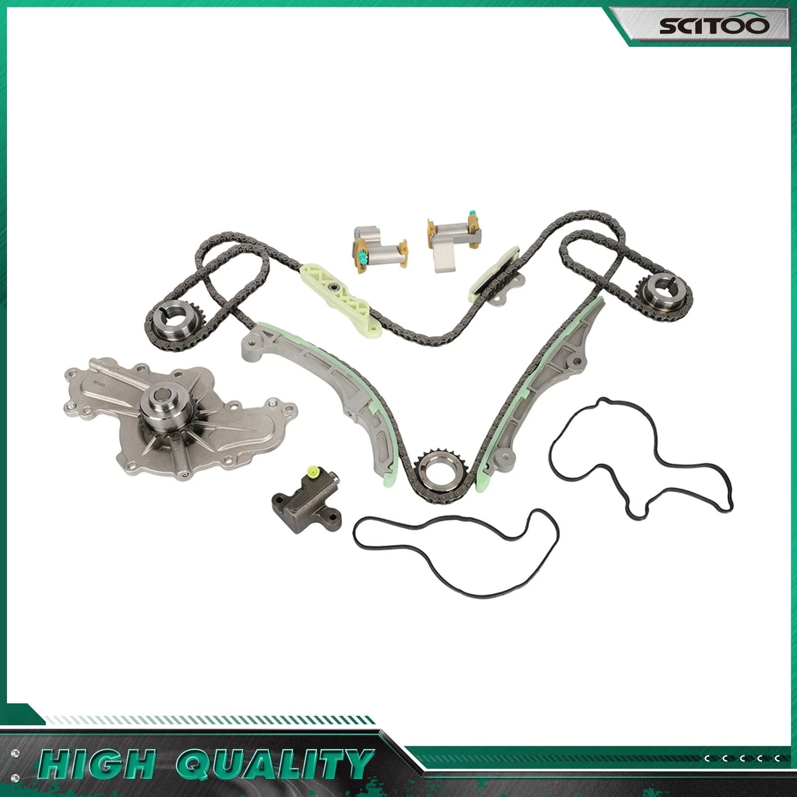 Timing Chain Kit for Ford Edge Taurus Lincoln Mazda 6 CX-9 (2008–2010)
