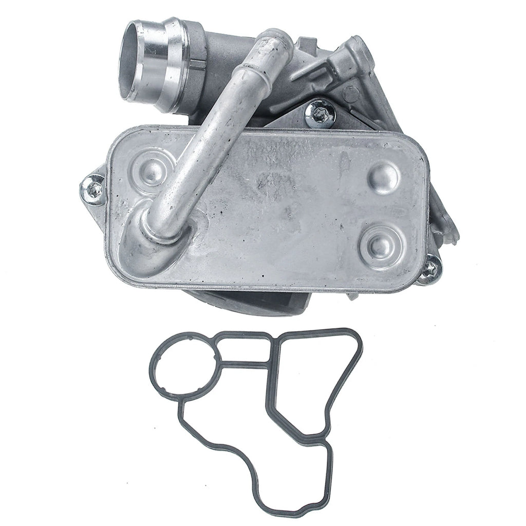Engine Oil Cooler Filter Housing Assembly with Gasket for BMW 528i (2012-2016)
