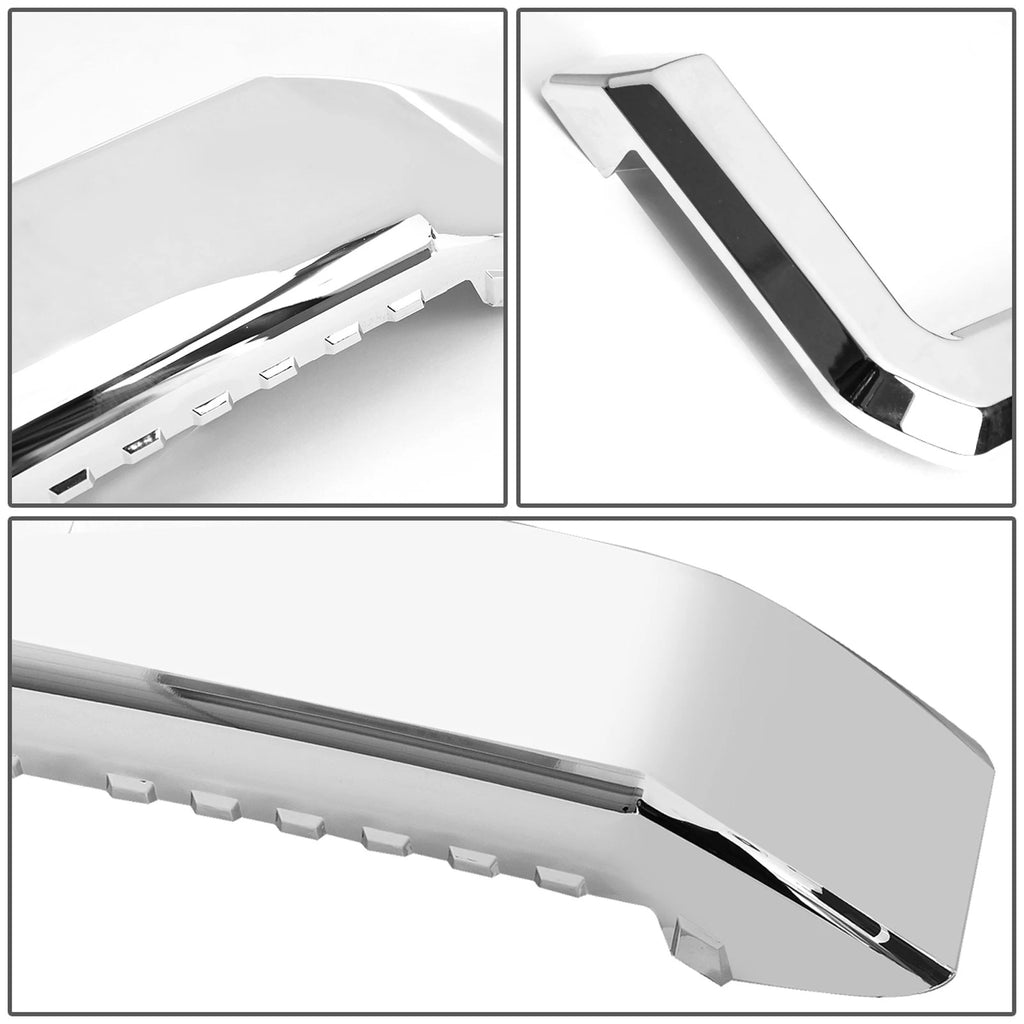 Chrome Front Bumper Hood Overlay for Ford F250-F350 (2011–2016)