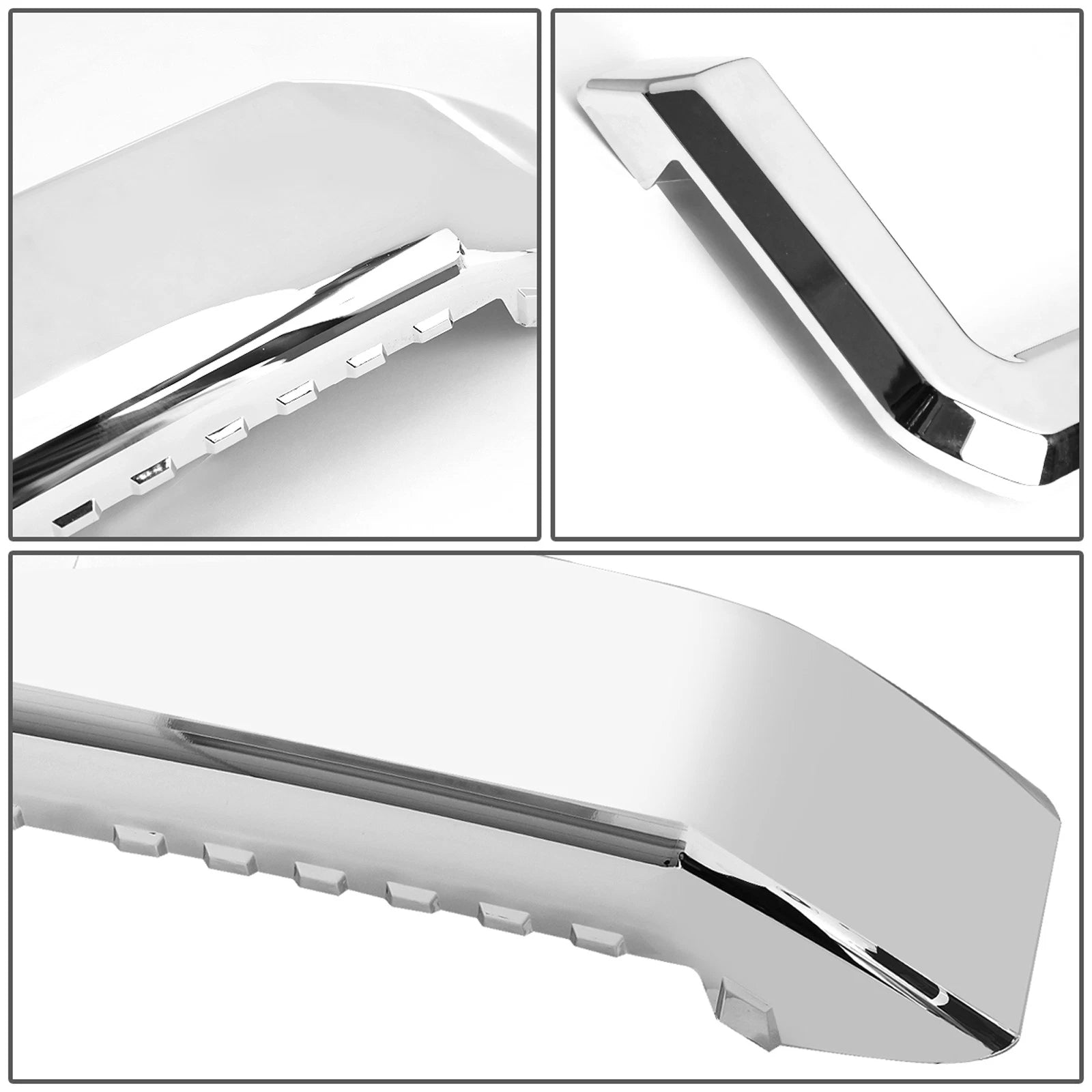 Chrome Front Bumper Hood Overlay for Ford F250-F350 (2011–2016)