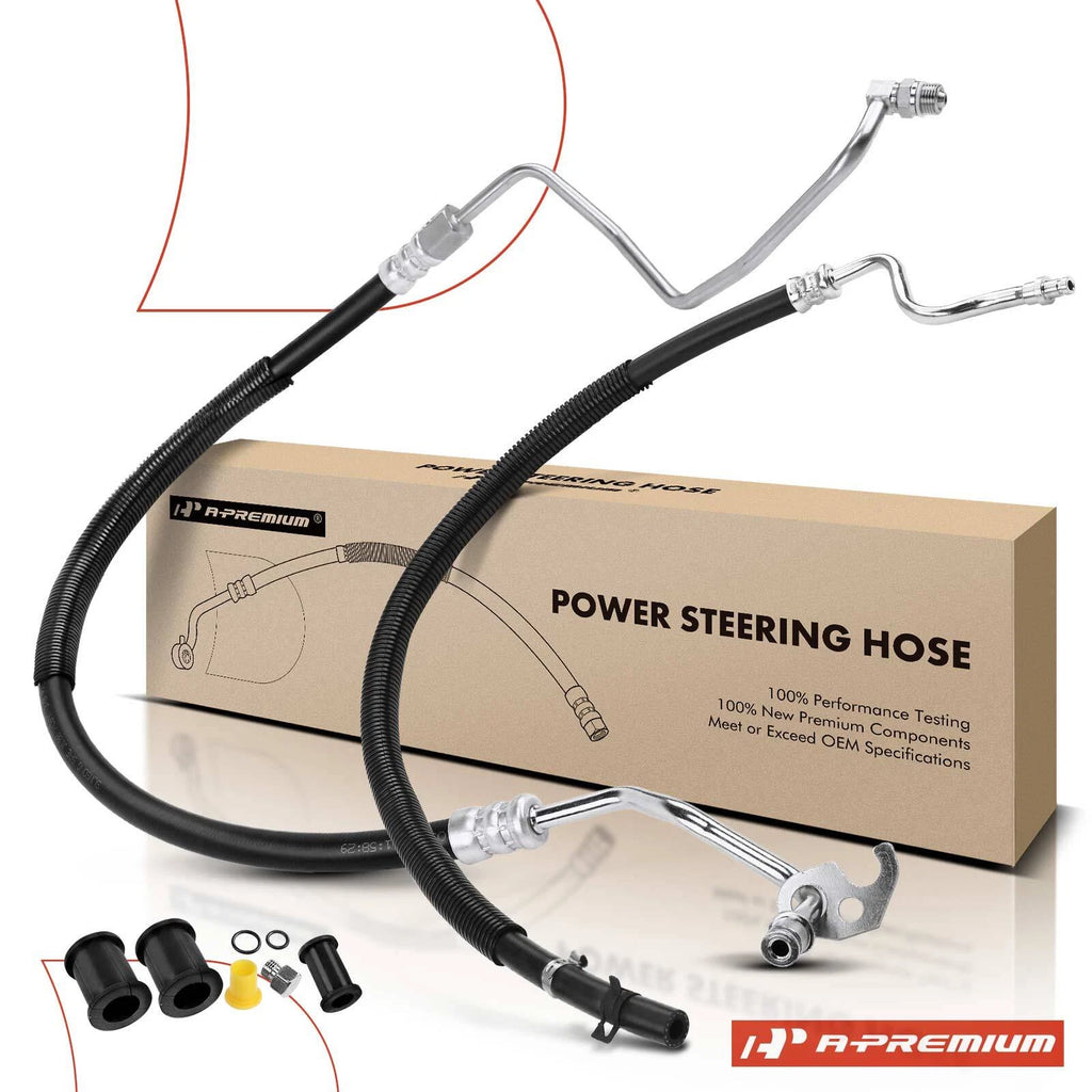 2X Power Steering Pressure & Return Hose for Ford F-150 (2004–2008)
