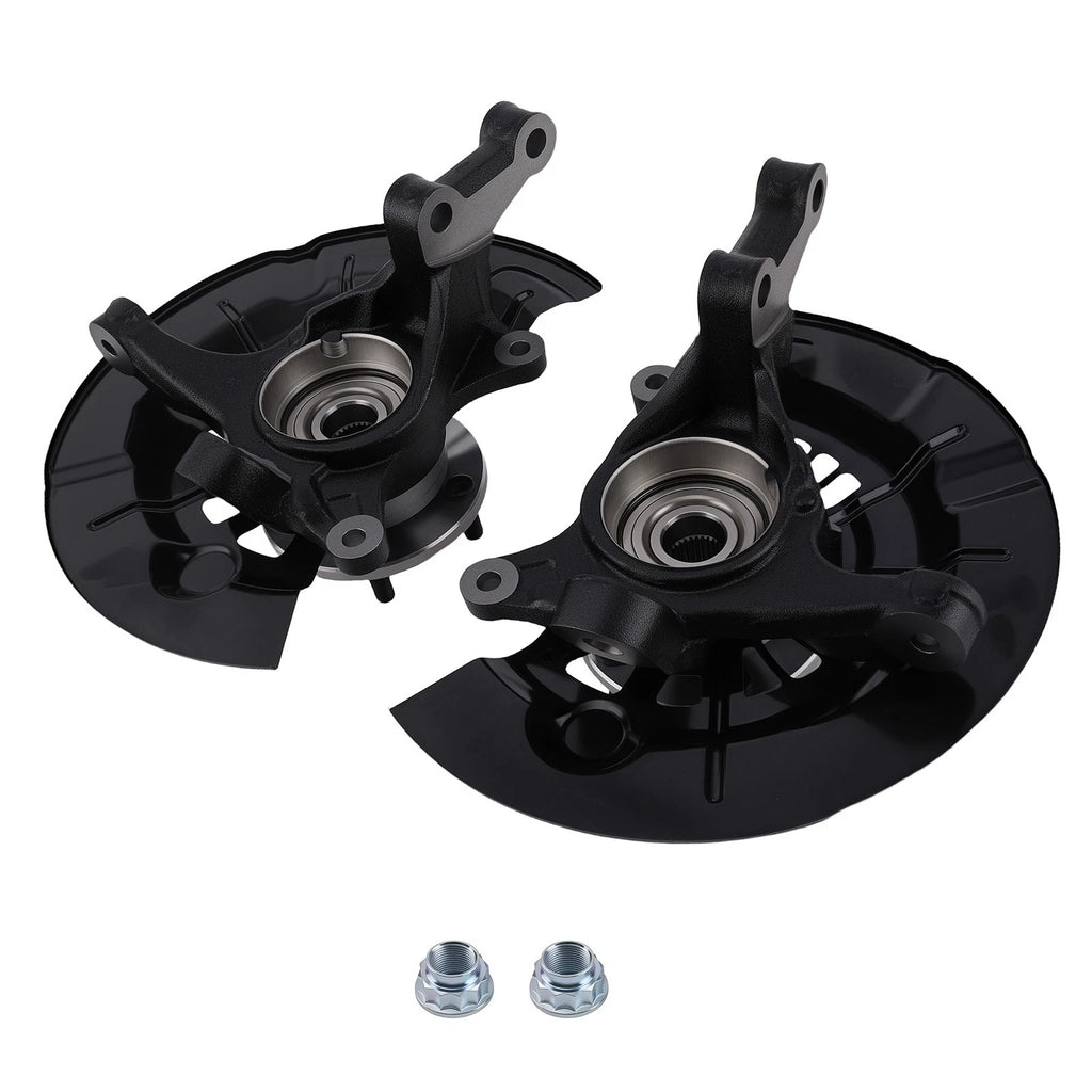 Front Steering Knuckles & Wheel Hub Bearings for Toyota Avalon Camry (2012–2017)