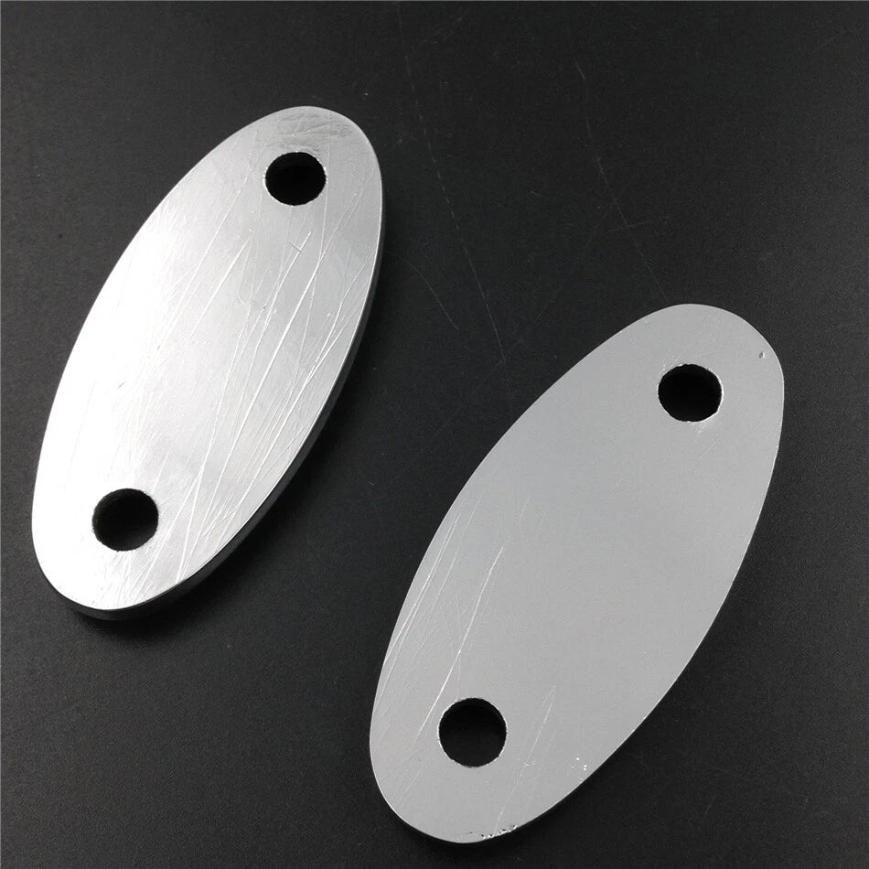 Mirror Block Off Base Plates for Honda CBR 600 F4 F4i 900 RR 929 954 1000RR Chrome