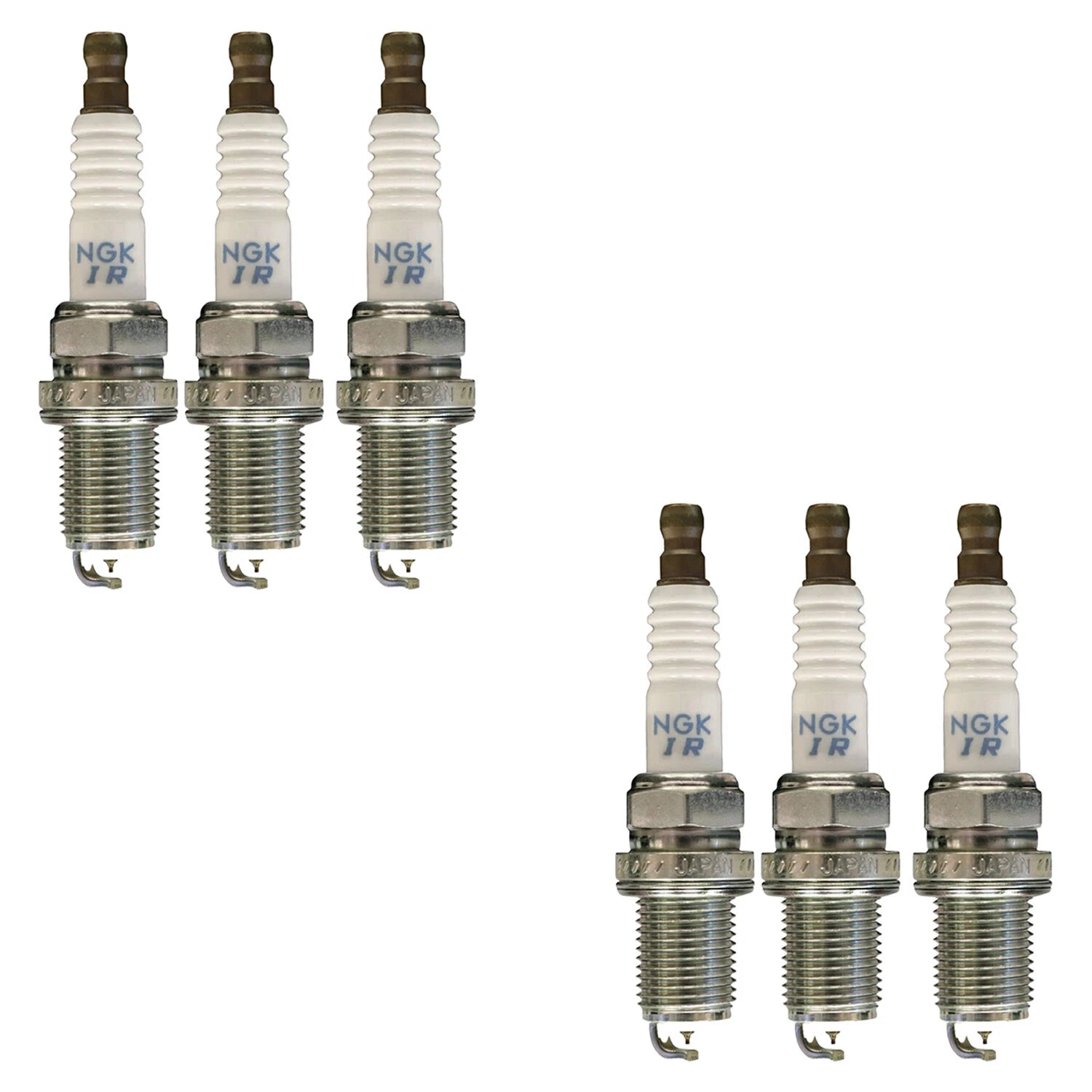 Set of 6 NGK Laser Iridium Spark Plugs for Stratus Eclipse 3.0 V6 (1995–2005)
