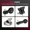 Set of 4 Motor Mounts for Honda Civic 1.8L/2.0L (2006–2011) A4530 A4534