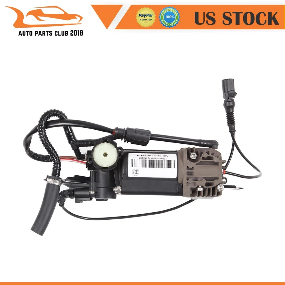 Air Suspension Compressor Pump + Valve Block for Audi Q7 (2007–2015)