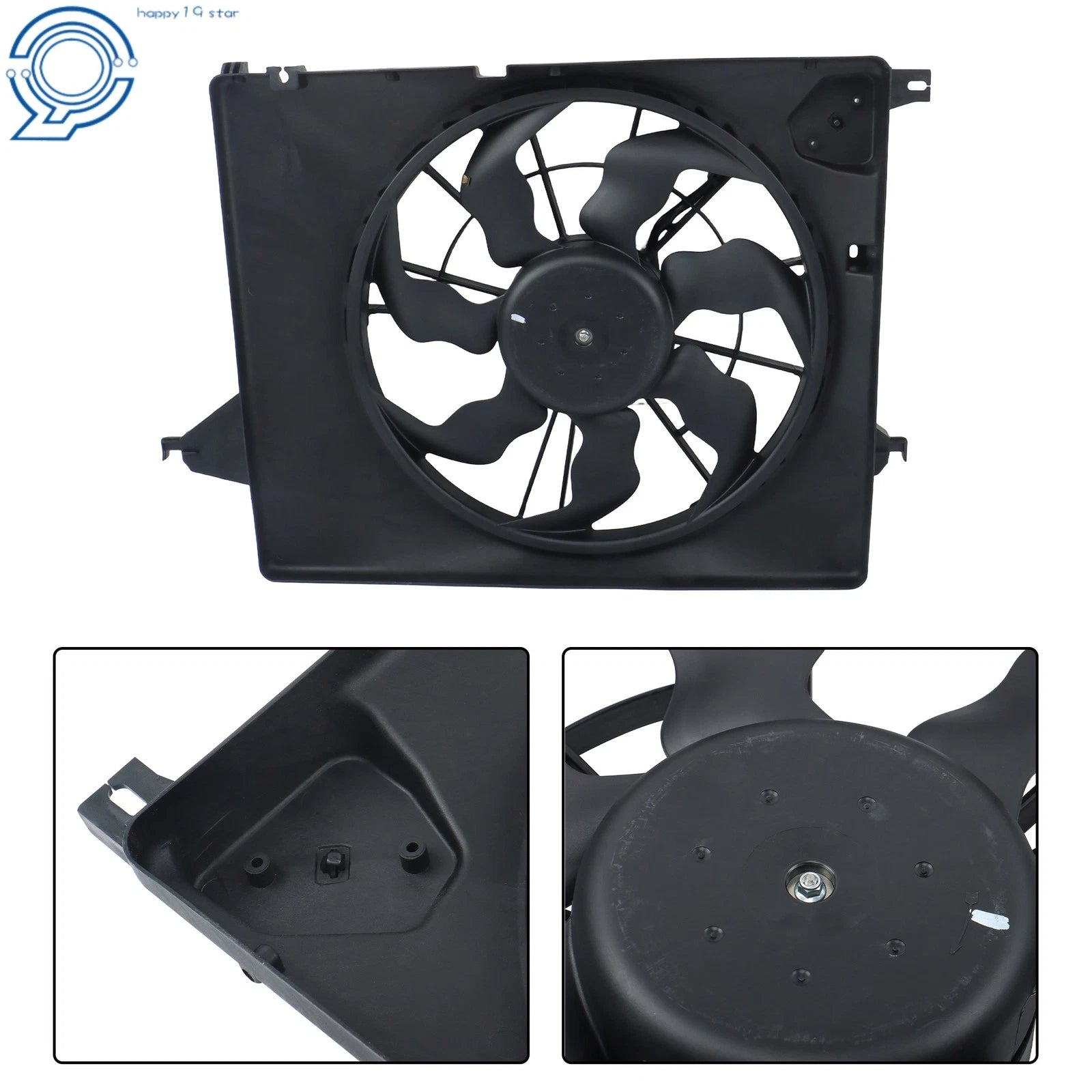 Radiator Cooling Fan for Kia Sorento, Hyundai Santa Fe (2013–2015)