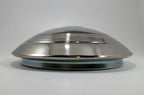 Stainless Hubcaps Pair Replacement for 1940-1941 Ford Pickup V8 Trucks