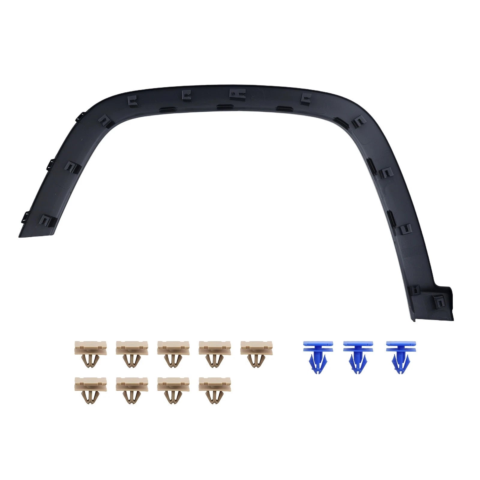 Fender Arch Flare Trim Front Right for Jeep Compass (2017–2022) 5UP10RXFAB