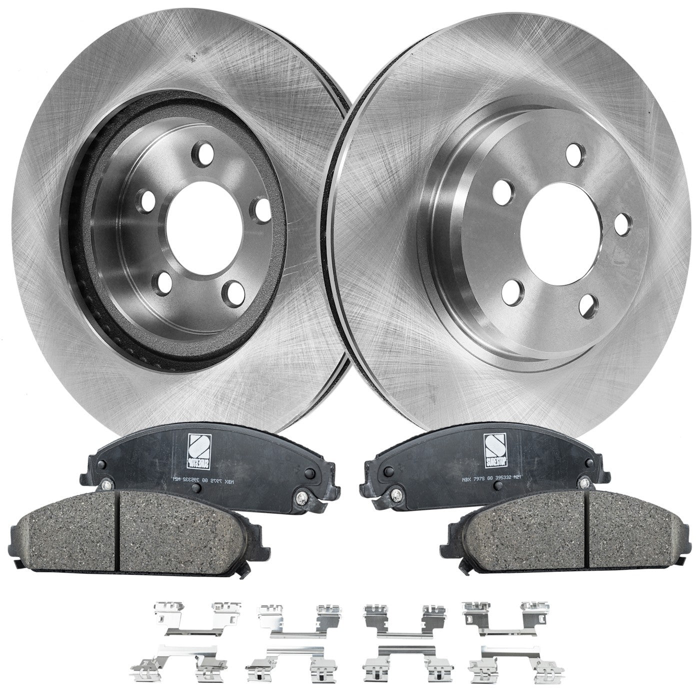 Disc Brake & Pad Kit for Dodge Challenger (2011–2020) Front Set