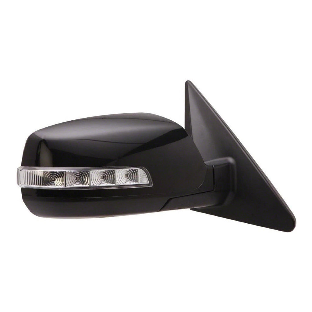 Replacement Ready to Paint Passenger Power Door Mirror w/Memory w/Heated Glass