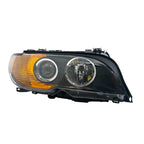 Replacement Passenger Side Halogen Head Light Lens/Housing w/Amber Turn Signal