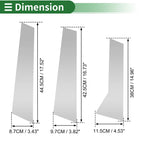 6Pcs Door Pillar Window Trim for BMW X1 (2023-2024)