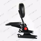 Detachable Backrest Sissy Bar Luggage Rack for Harley FL Softail (2006–2017)