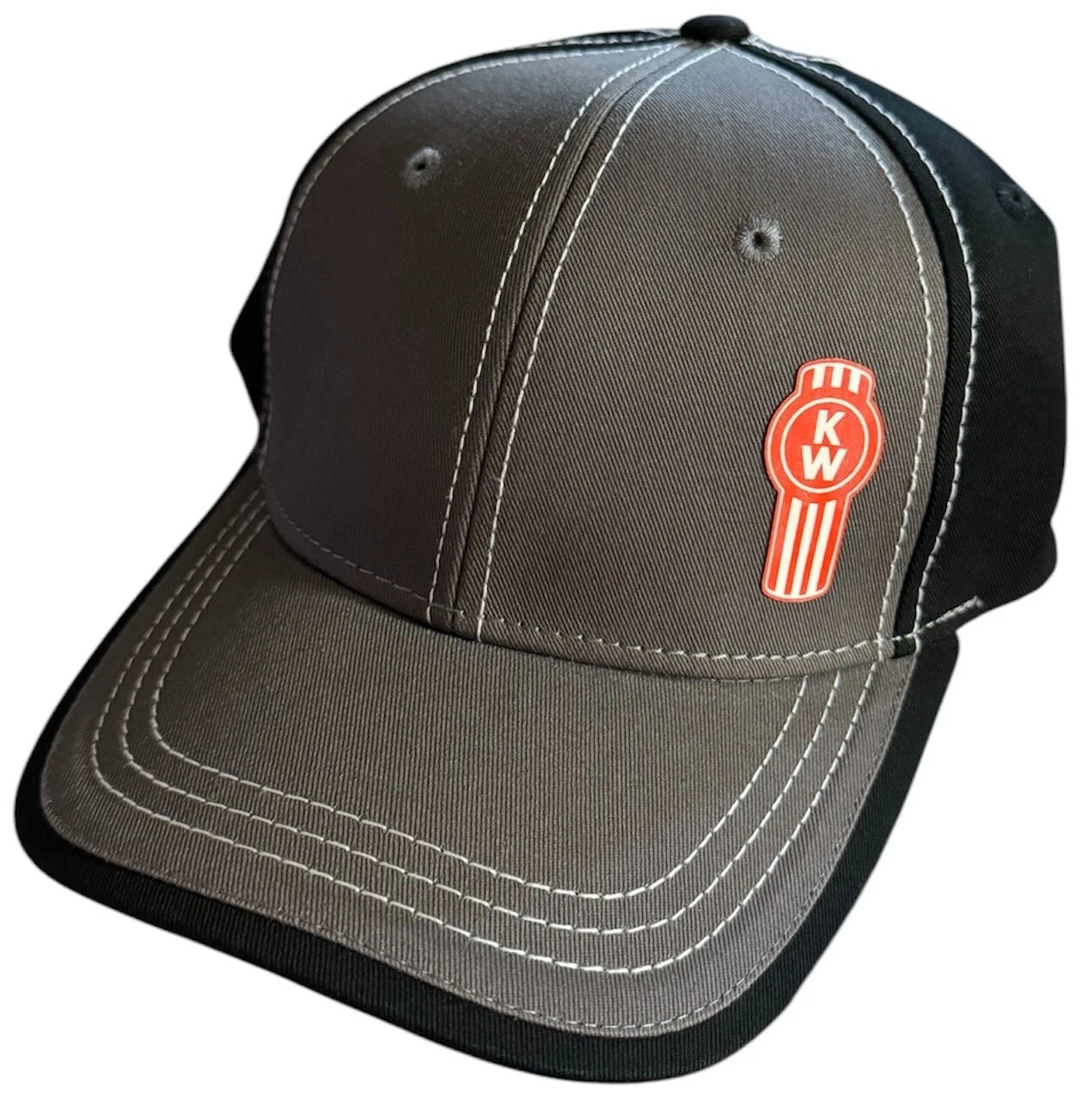 Trucker Cap for Kenworth Trucks (Charcoal/Black)