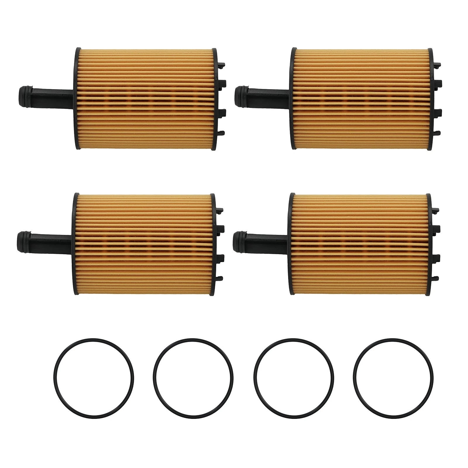 Set of 4 Engine Oil Filters for VW Jetta (2005-2014)