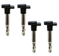 Set of 4 Denso Ignition Coils for Audi A3 A4 A5 Quattro VW CC Eos Jetta (2006–2018)