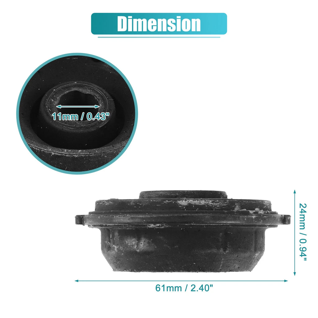 2X Rubber Lower Radiator Mount Insulator for Hyundai Santa Fe (2021–2023)