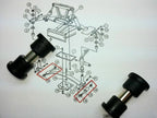 Front Leaf Spring & Upper A Arm Suspension Bushing Kits for Club Car DS (1992-2023)