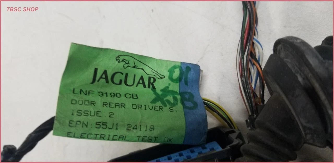 Rear LH Driver Door Wire Harness LNF319 for Jaguar XJ8 XJR VDP (1998–2003)