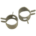 Set of 2 Hose Clamps for Tecumseh 7/16" OD Hose (Fits 26460)