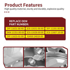 102mm Forged Piston & Top End Gasket for Yamaha Rhino YXR660 (2004–2007)