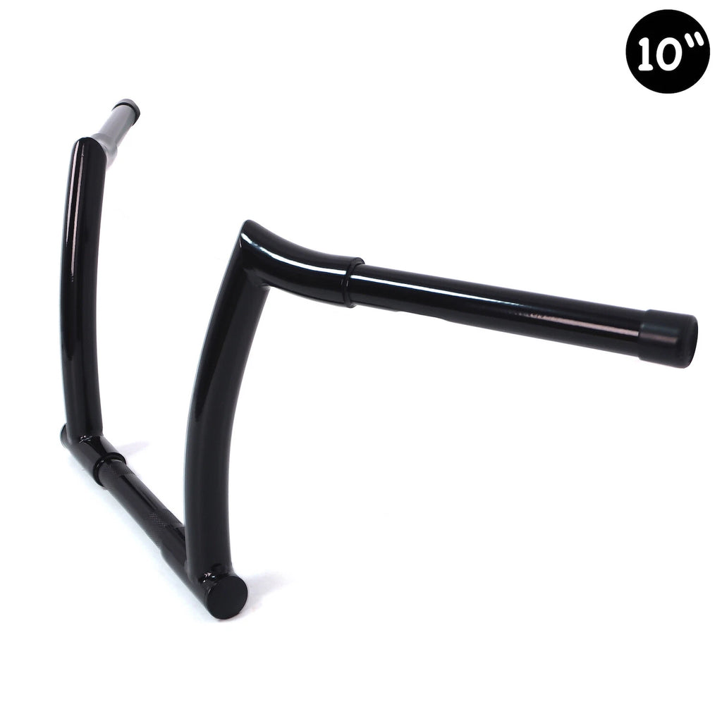 10'' Chizeled Z-Bar Ape Hanger Handlebars for Harley Road Glide (1996–2014)