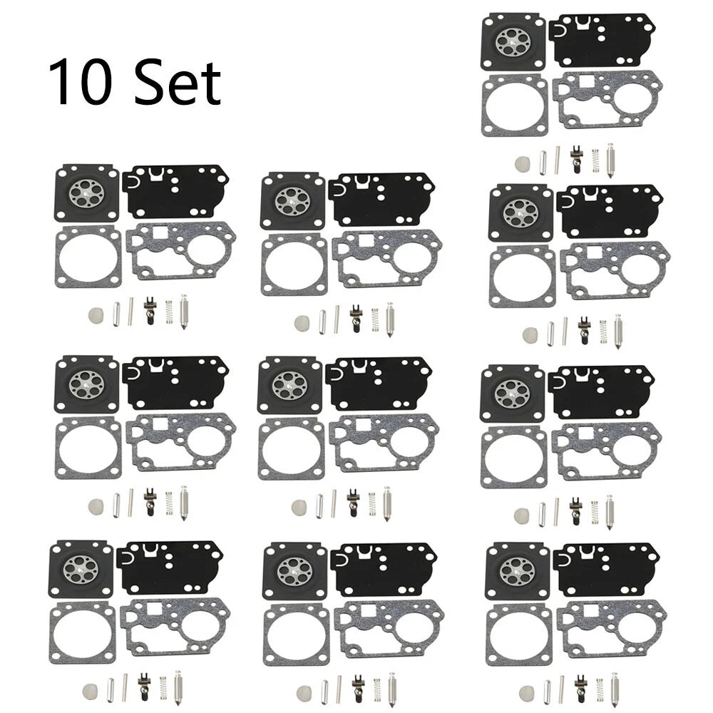 10x Carburetor Diaphragm Kit for Poulan PP330 PP335 (ZAMA RB-168 C1M-W44)