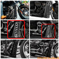 Chin Spoiler Radiator Guard for Softail Street Bob Fat Bob (2018-2020)