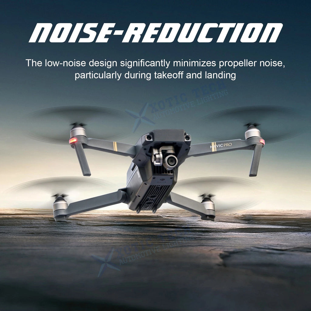 Quiet Carbon Fiber Propellers for DJI Mavic Pro (2016-2017)
