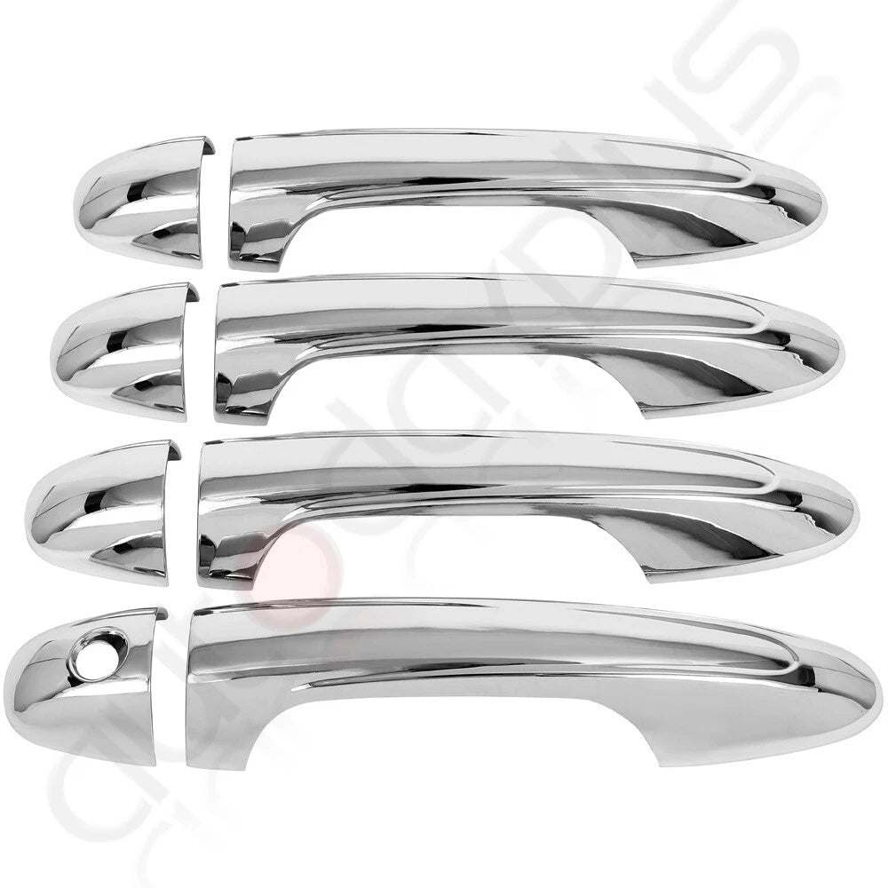 Set of 4 Chrome Door Handle Covers for Toyota Tacoma (2016–2022)