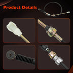 2X Manual Transmission Shift Control Cable for Toyota RAV4 (1996–2000) 33821-42070