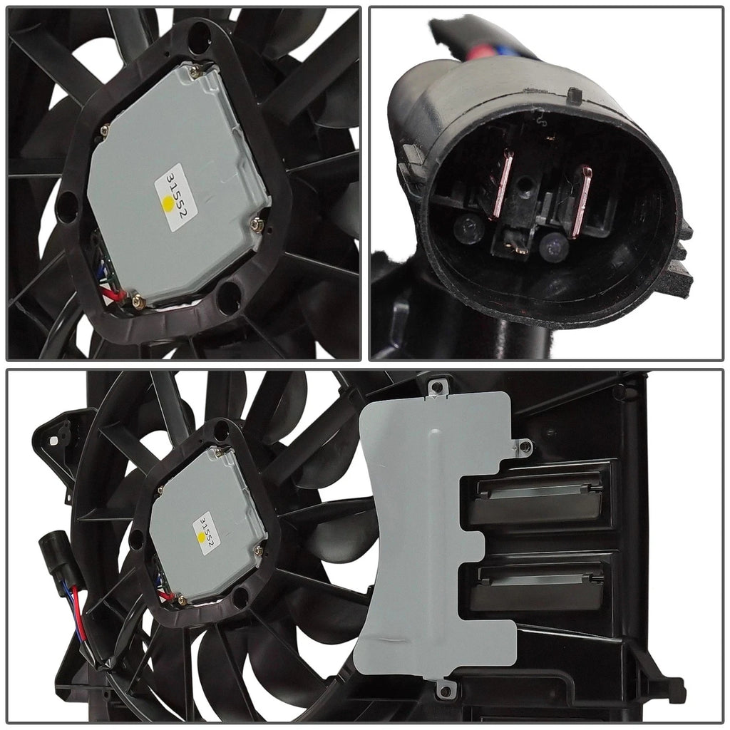 Single Cooling Radiator Fan Assembly for Chevrolet Malibu (2016–2020)