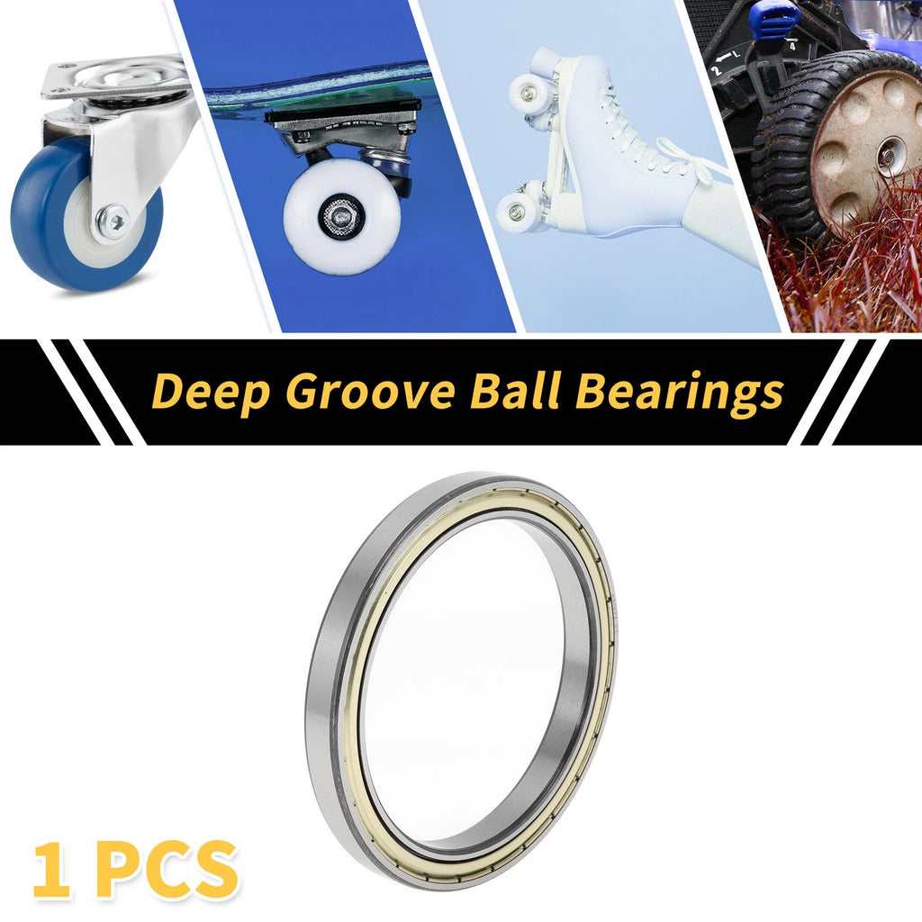 Deep Groove Ball Bearing 6819ZZ for Scooter Skateboard Wheel (95x120x13mm)