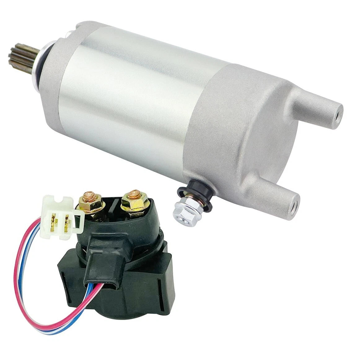 Starter Motor for Yamaha YTM225D (1983–1986) with Relay