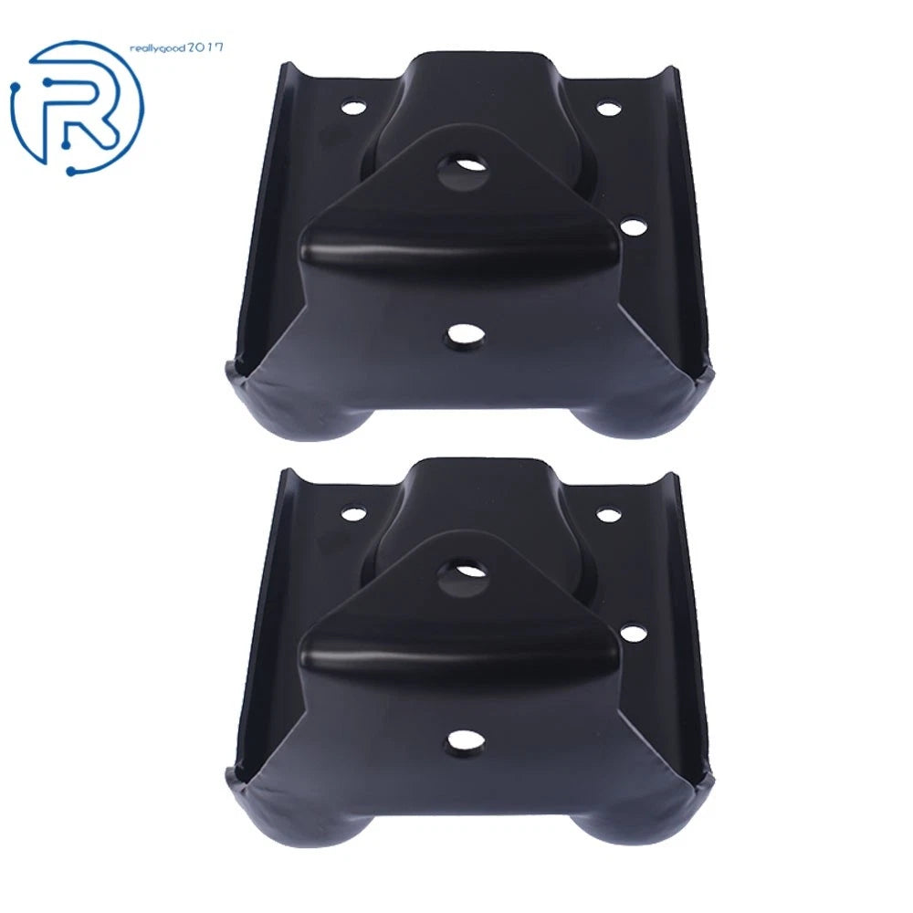 2X Rear Leaf Spring Hanger Shackle Bracket Kit for Chevy Silverado GMC Sierra