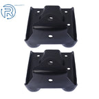 2X Rear Leaf Spring Hanger Shackle Bracket Kit for Chevy Silverado GMC Sierra