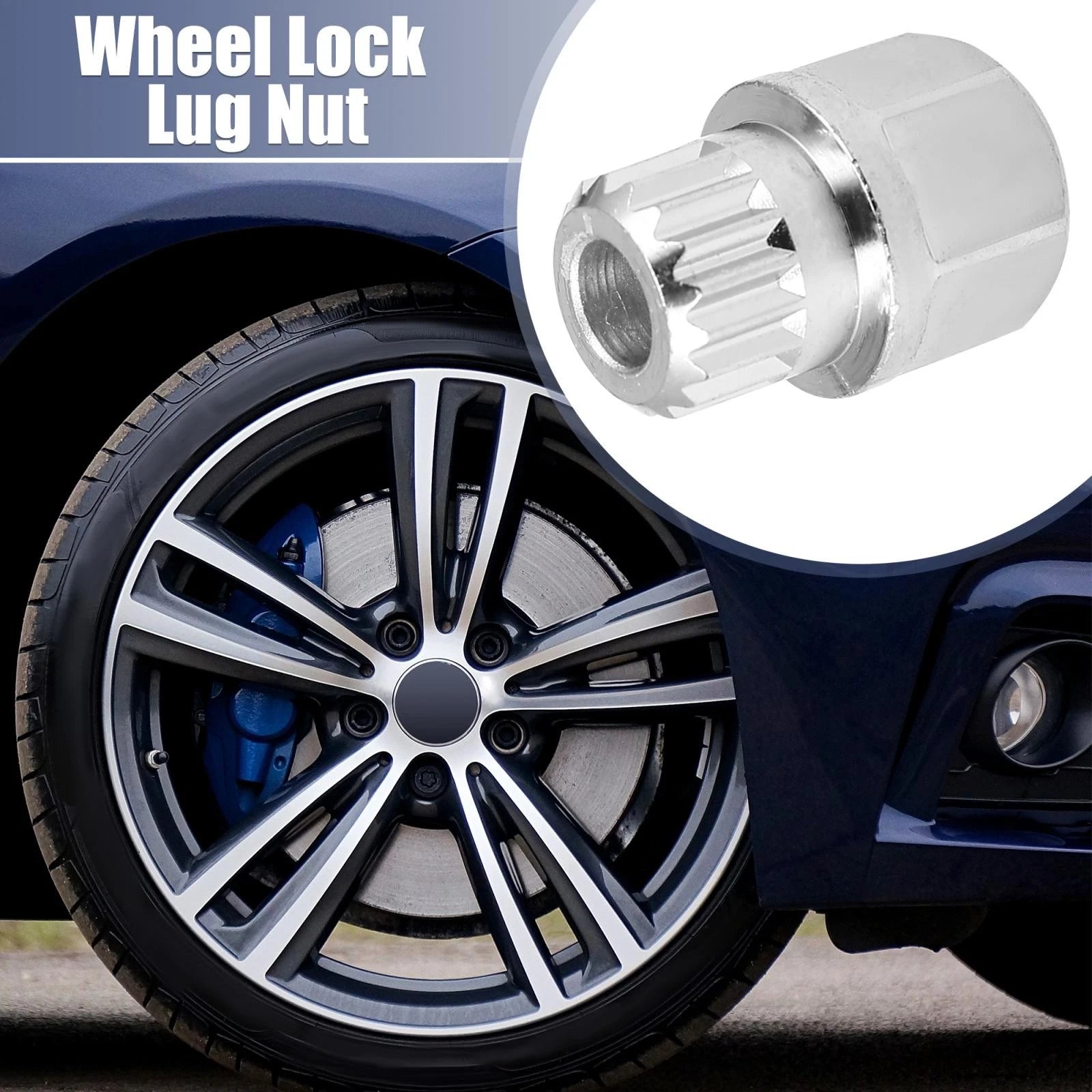 33/17PT Hollow Wheel Lock Lug Nut Screw Removal Key for BMW 